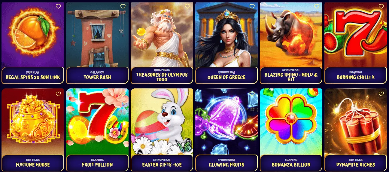 SpinGranny Casino Giochi 4