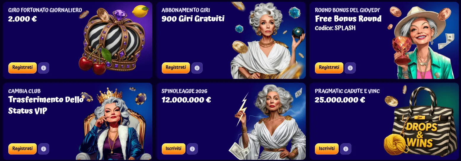 SpinGranny Casino Promozioni 3